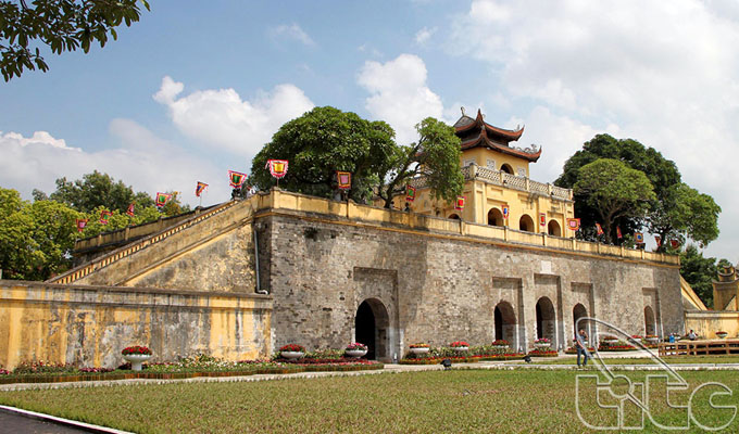 Architecture De La Citadelle Impériale De Thang Long Hanoi, Patrimoine De  L'unesco, Merveille Naturelle Du Vietnam Travel