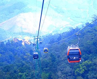 Ba Na makes top 10 list of most amazing cable cars 