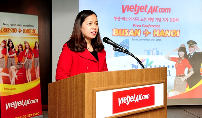 Vietjet Air to run Ha Noi - Busan route