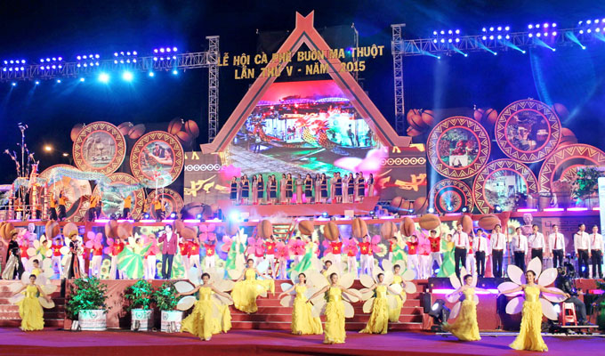 The 6th Buon Ma Thuot Coffee Festival and Central Highlands Gong Culture Festival 2017