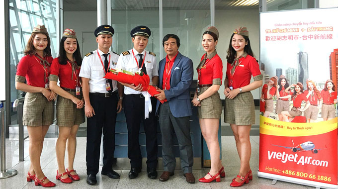Vietjet Air launches Ho Chi Minh City – Taichung route