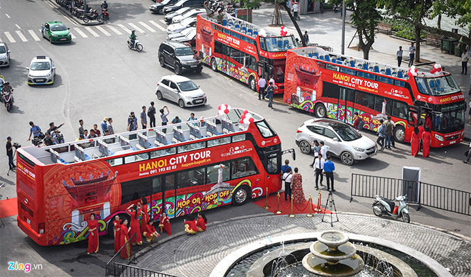 Ha Noi launches double-storey bus service