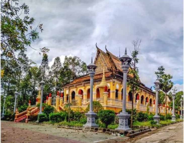 Ong Met Pagoda, a national relic site in Tra Vinh
