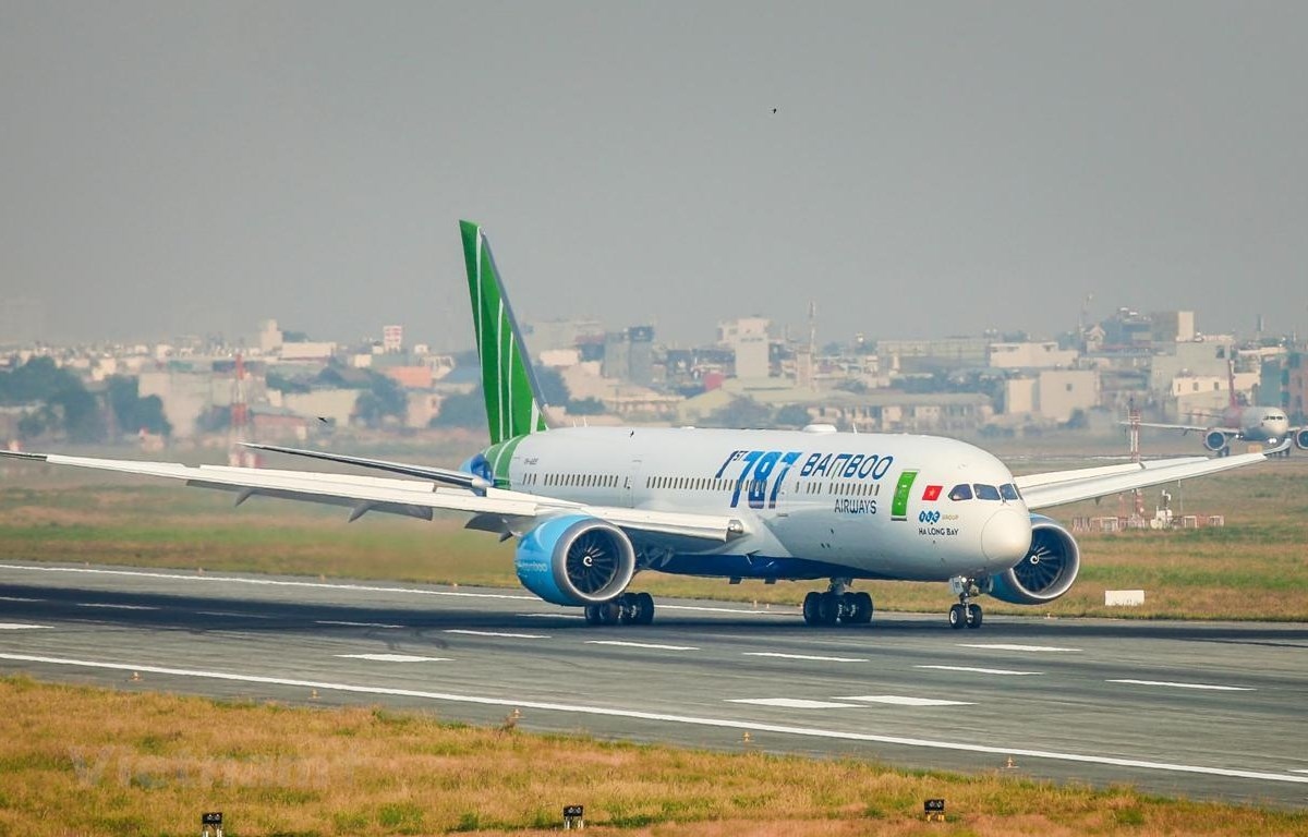 Bamboo Airways launches first direct flight from Hanoi to Tianjin (China)