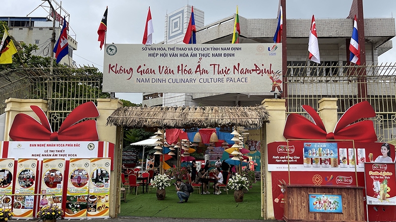 Culinary culture space held in Nam Dinh to welcome SEA Games 31