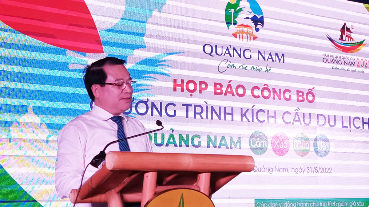 Press conference announcing “Quang Nam - A touch of summer” tourism promotion programme