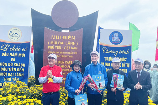 From the New Year flag-salute ceremony to the unique tourism product in Phu Yen Province