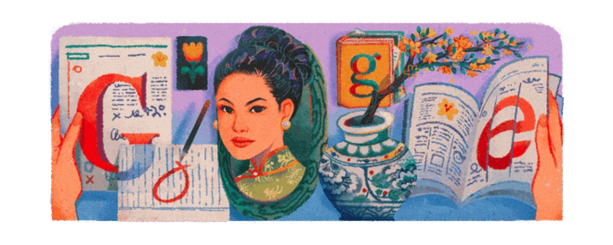 Google Doodle honours first female Vietnamese newspaper editor Suong Nguyet Anh
