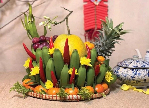 Meaning of Five-Fruit tray on Lunar New Year