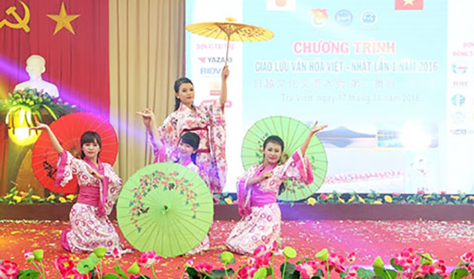 Echanges culturels Viet Nam-Japon à Tra Vinh