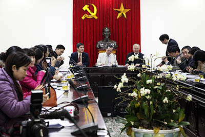Họp báo giới thiệu Hội chợ Du lịch Quốc tế Việt Nam 2014 
