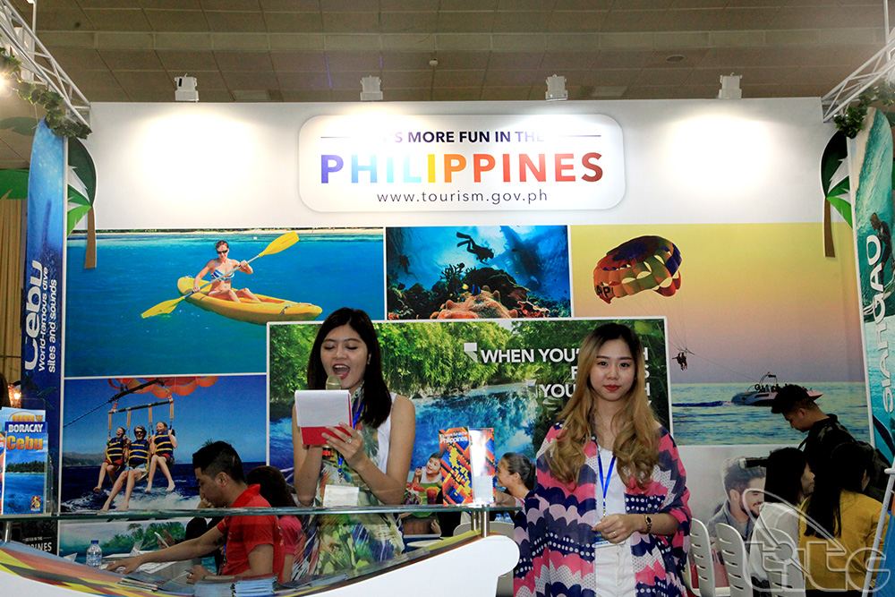 Gian hàng du lịch Philippines