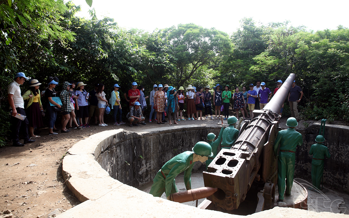 Cannon Fort in Cat Ba Island, Hai Phong City