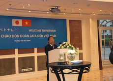 Minister Hoang Tuan Anh Welcomed Representatives of JATA
