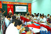 The seminar on solutions to invest and develop Moc Chau tourism products 
