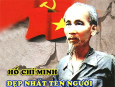Ho Chi Minh posters exhibited in Laos 