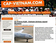 Website promotes Vietnam in France 