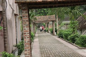 Viet ancient village - ancient architecture mecca