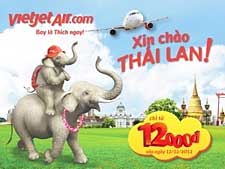 VietJetAir opens Ho Chi Minh City-Bangkok route 