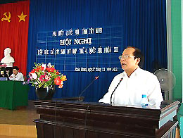 Bộ trưởng, đại biểu Quốc hội Hoàng Tuấn Anh tiếp xúc cử tri tại Tây Ninh