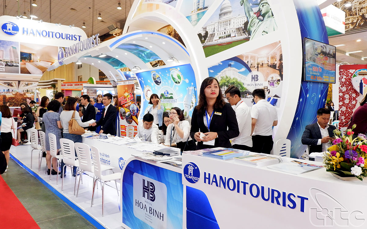Booth of Hanoitourist