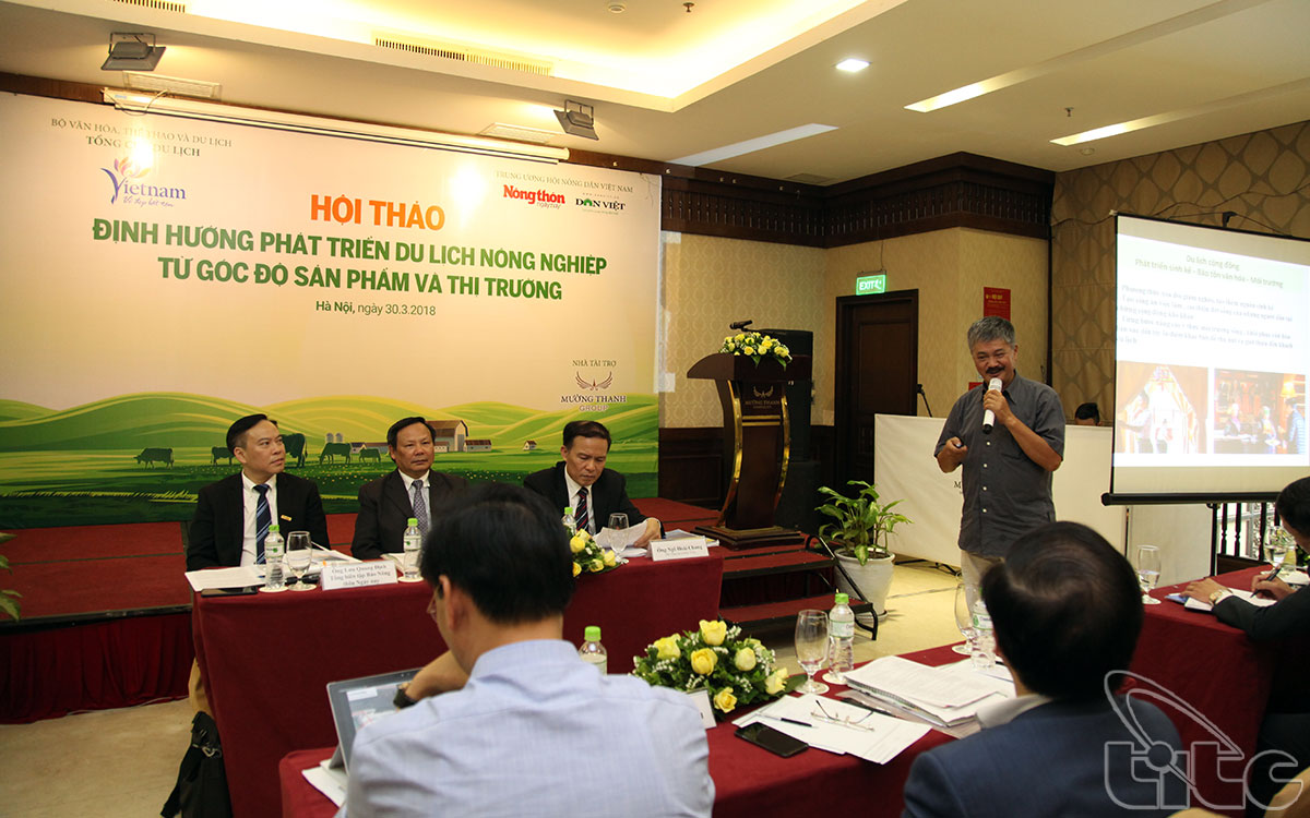 Workshop on orientation of agricultural tourism development from the product and market 